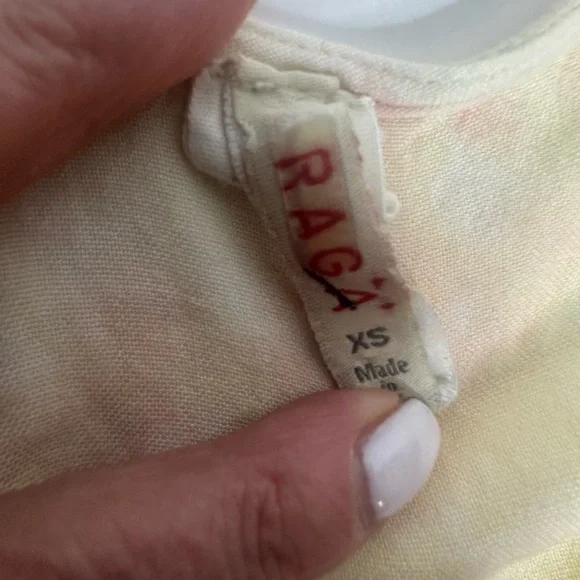 RAGA Sunsets By The Beach Tie Dye Maxi Dress XS - Picture 11 of 12